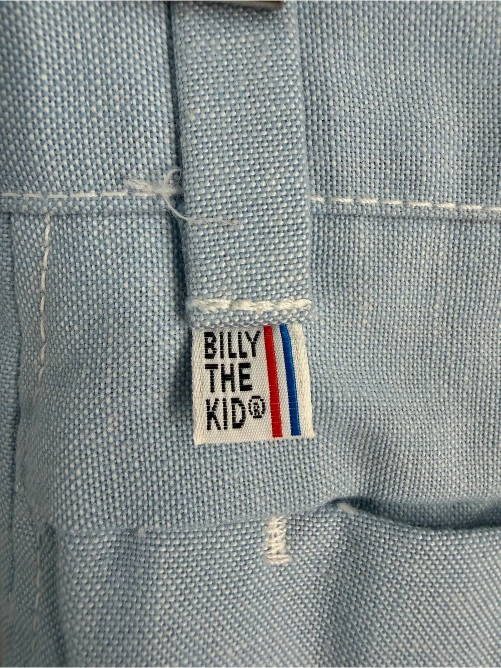 Vintage Billy The Kid Flaired Bell Bottom Baby Blue Pants Youth Size 12 Reg